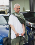 MAYO BANDANA SKULL EMBROIDERY CREW NECK SWEAT