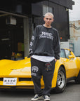 MAYO BANDANA SKULL EMBROIDERY SWEAT PANTS