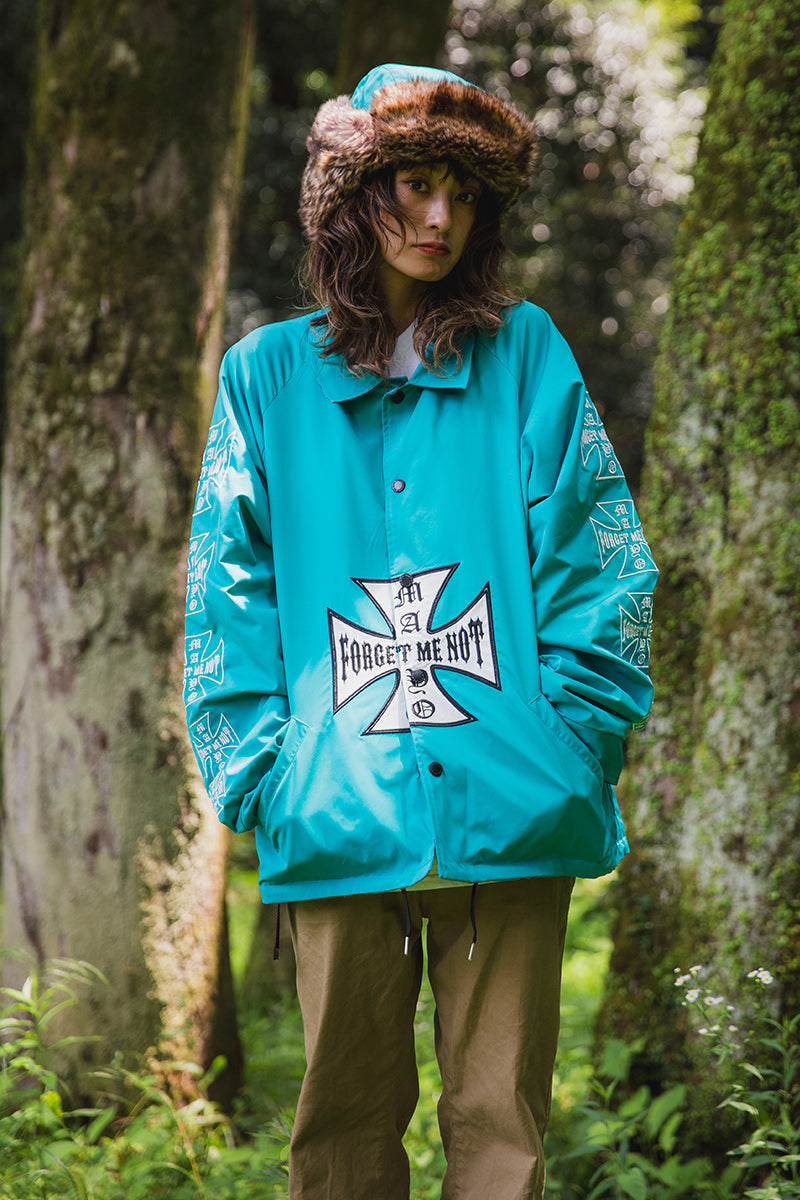 MAYO(メイヨー)リバーシブルスカジャン 刺繍 IRON CROSS EMBROIDERY REVERSIBLE COACH JKT – MAYO