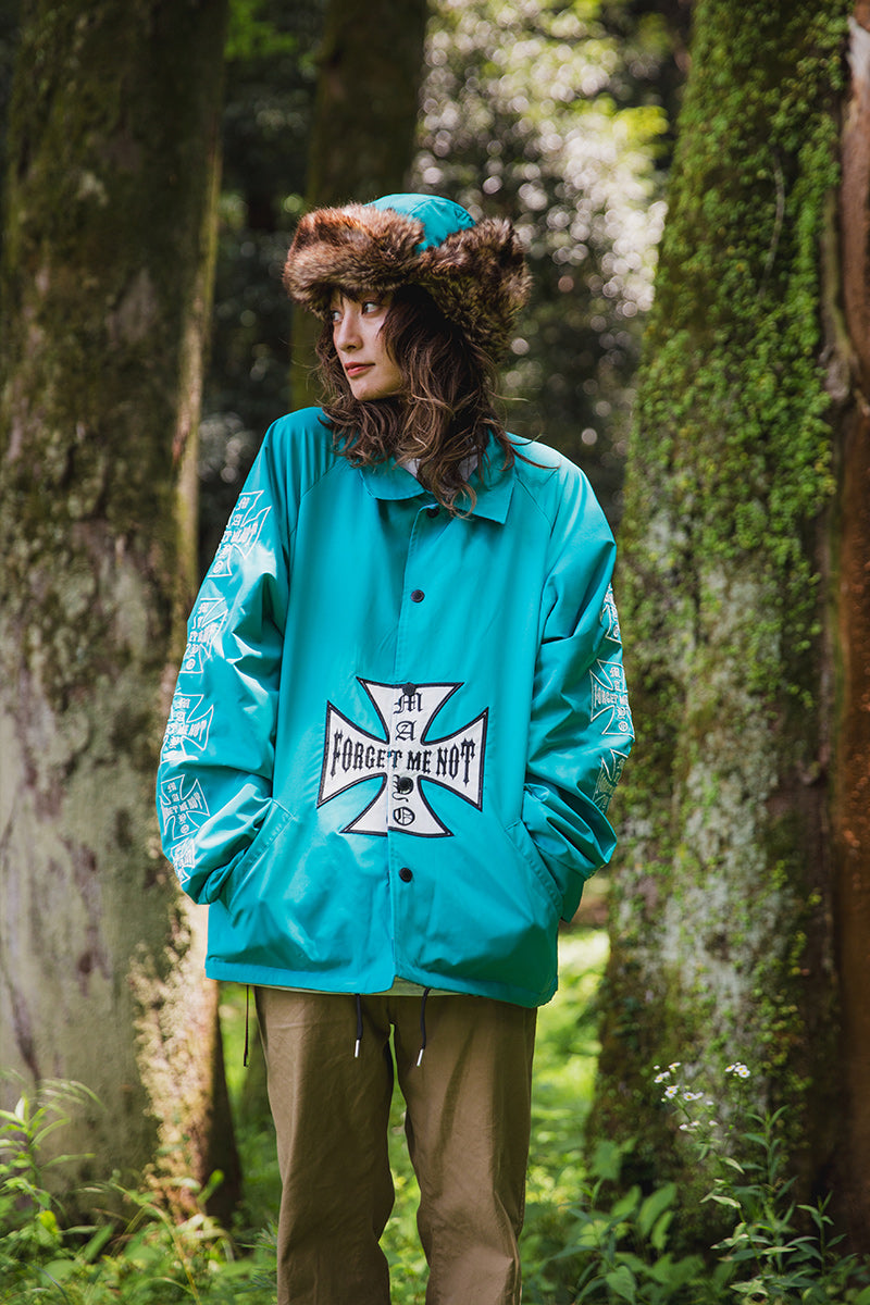 IRON CROSS EMBROIDERY REVERSIBLE COACH JKT