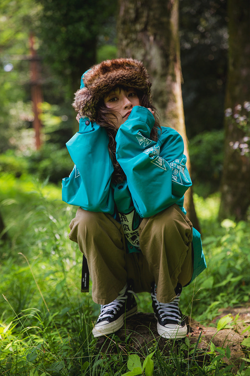 IRON CROSS EMBROIDERY NYLON BOA CAP