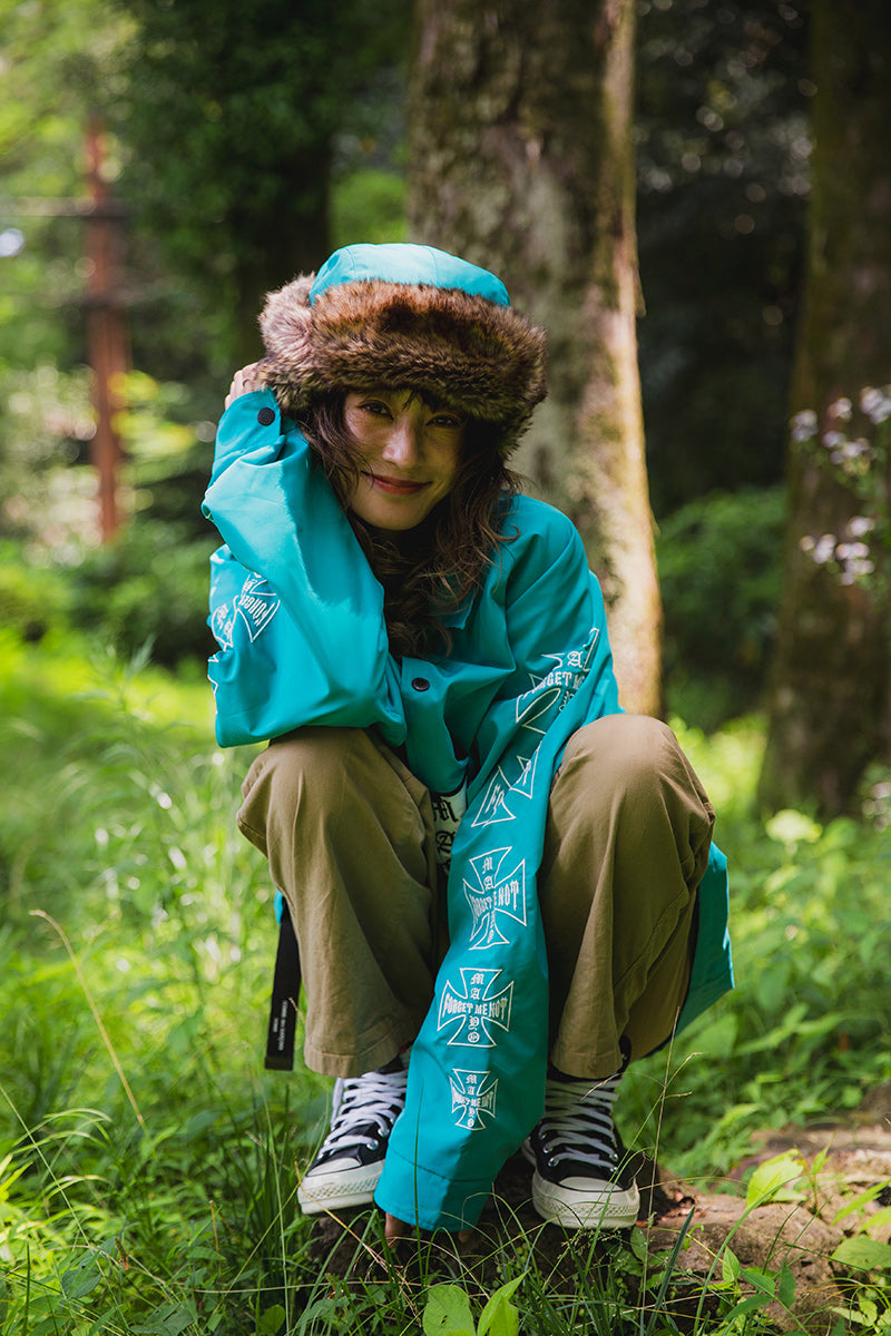 IRON CROSS EMBROIDERY REVERSIBLE COACH JKT