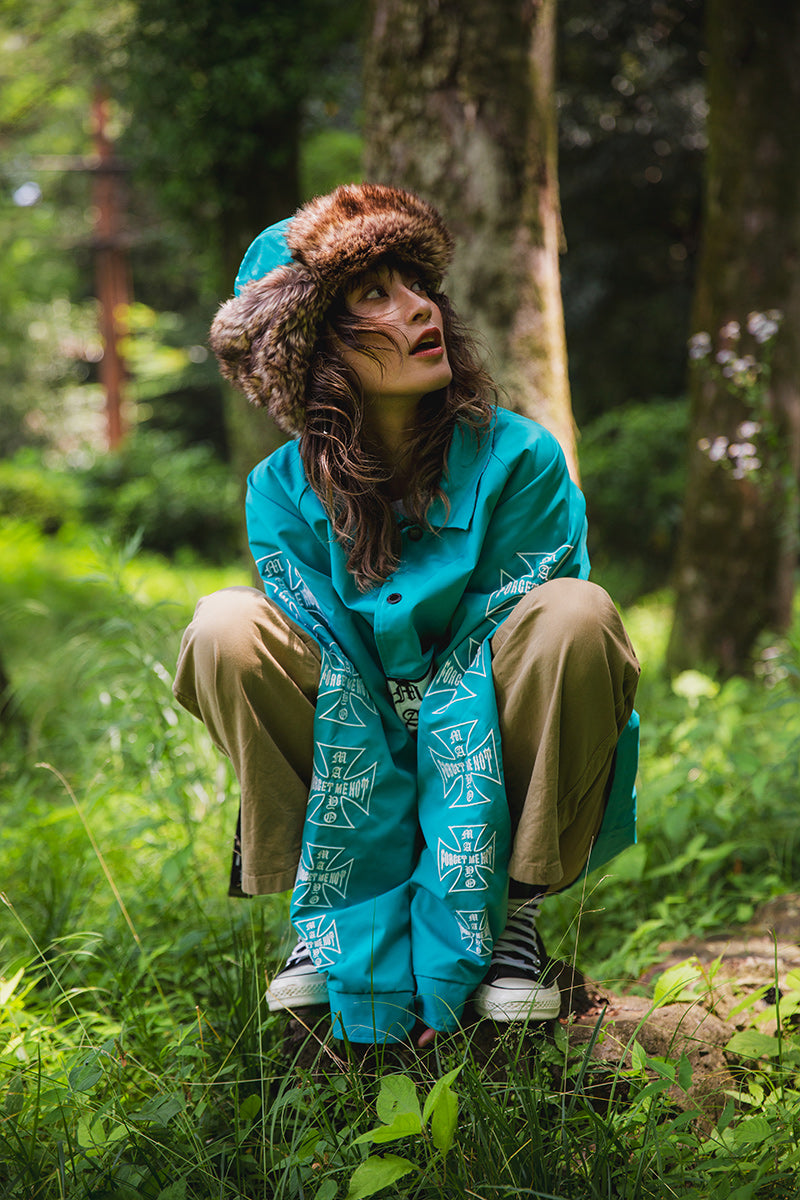 IRON CROSS EMBROIDERY REVERSIBLE COACH JKT