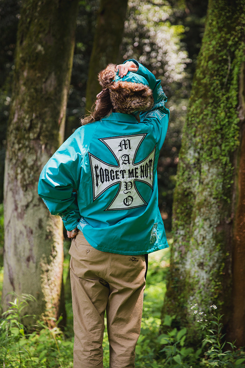 IRON CROSS EMBROIDERY REVERSIBLE COACH JKT – MAYO