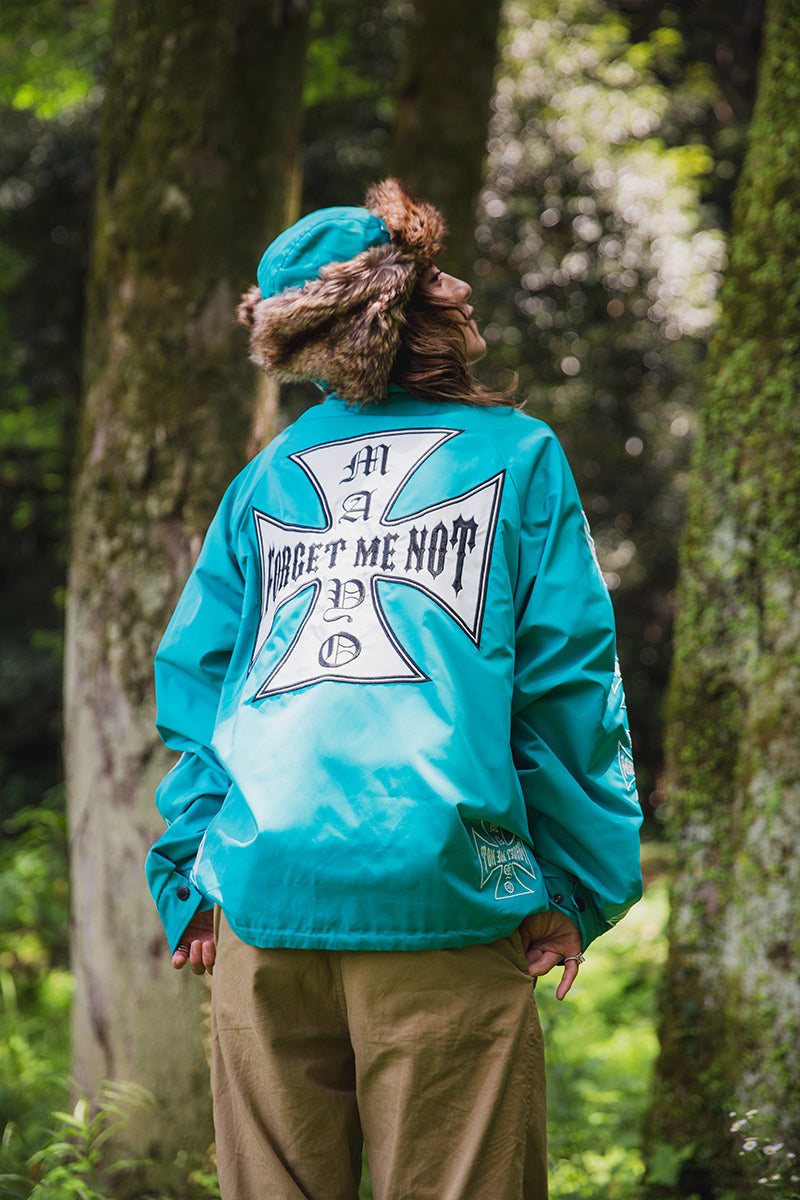 IRON CROSS EMBROIDERY REVERSIBLE COACH JKT – MAYO
