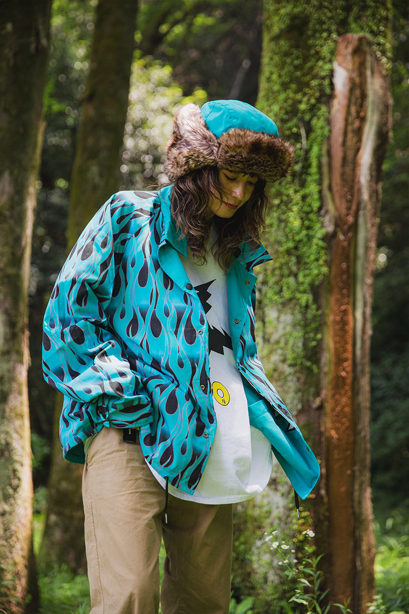 IRON CROSS EMBROIDERY REVERSIBLE COACH JKT