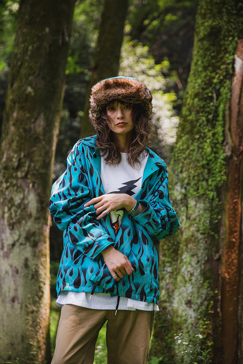 IRON CROSS EMBROIDERY REVERSIBLE COACH JKT