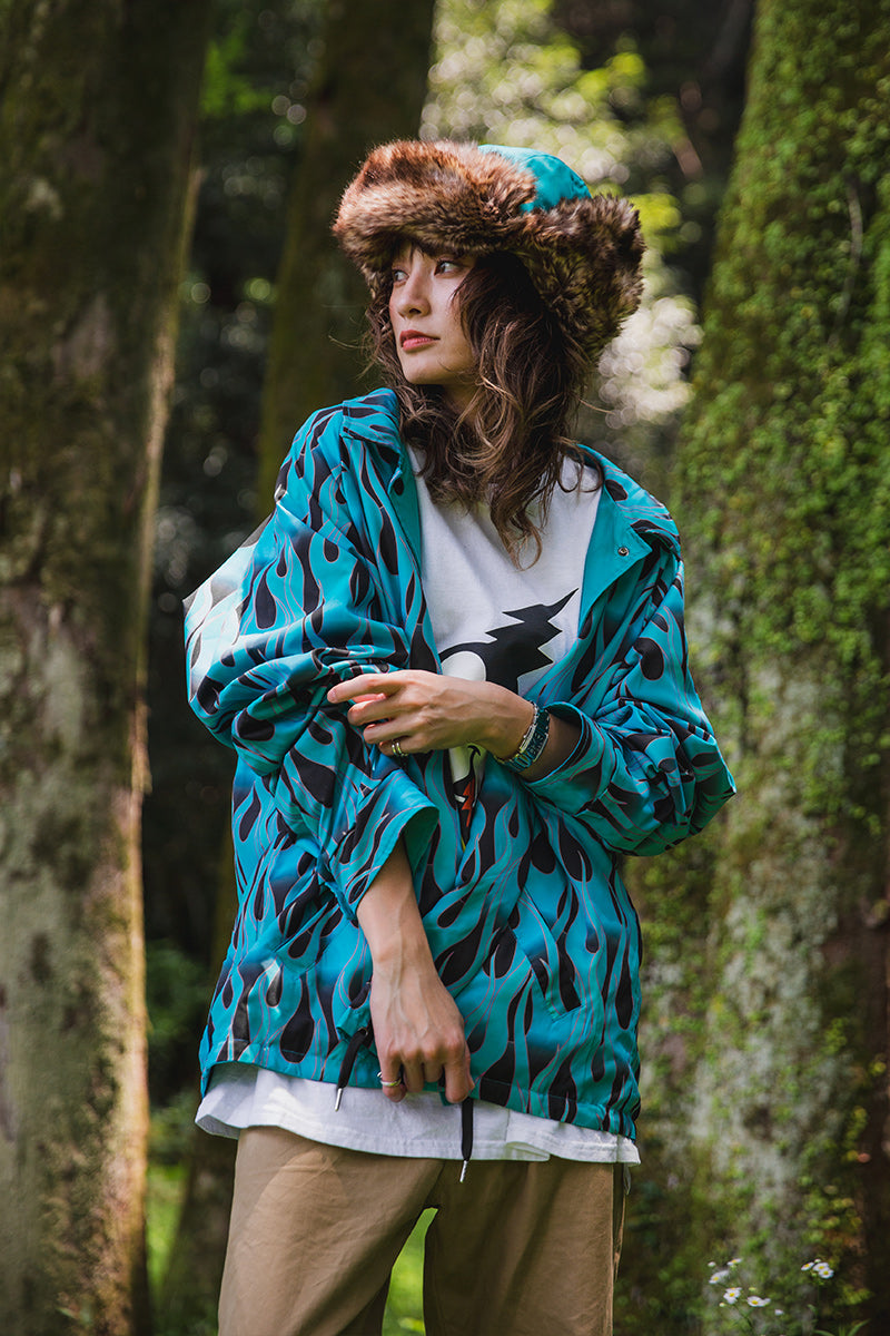 IRON CROSS EMBROIDERY REVERSIBLE COACH JKT