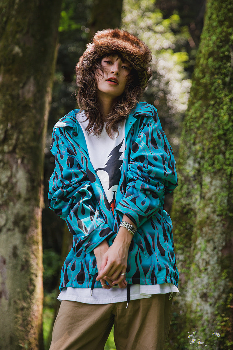 IRON CROSS EMBROIDERY REVERSIBLE COACH JKT