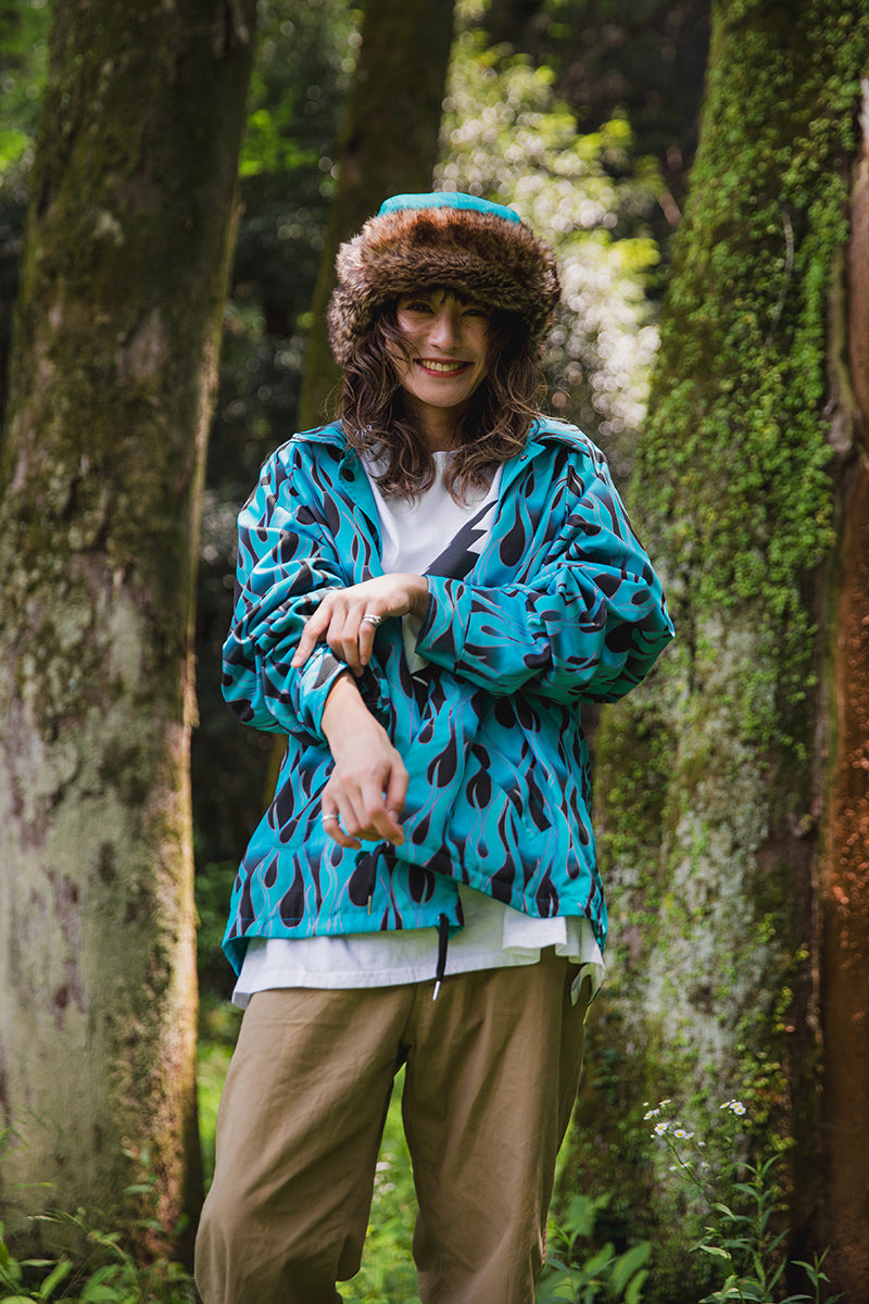 IRON CROSS EMBROIDERY REVERSIBLE COACH JKT