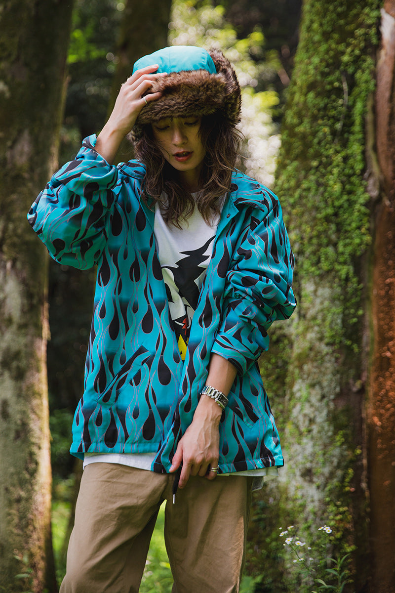 IRON CROSS EMBROIDERY REVERSIBLE COACH JKT