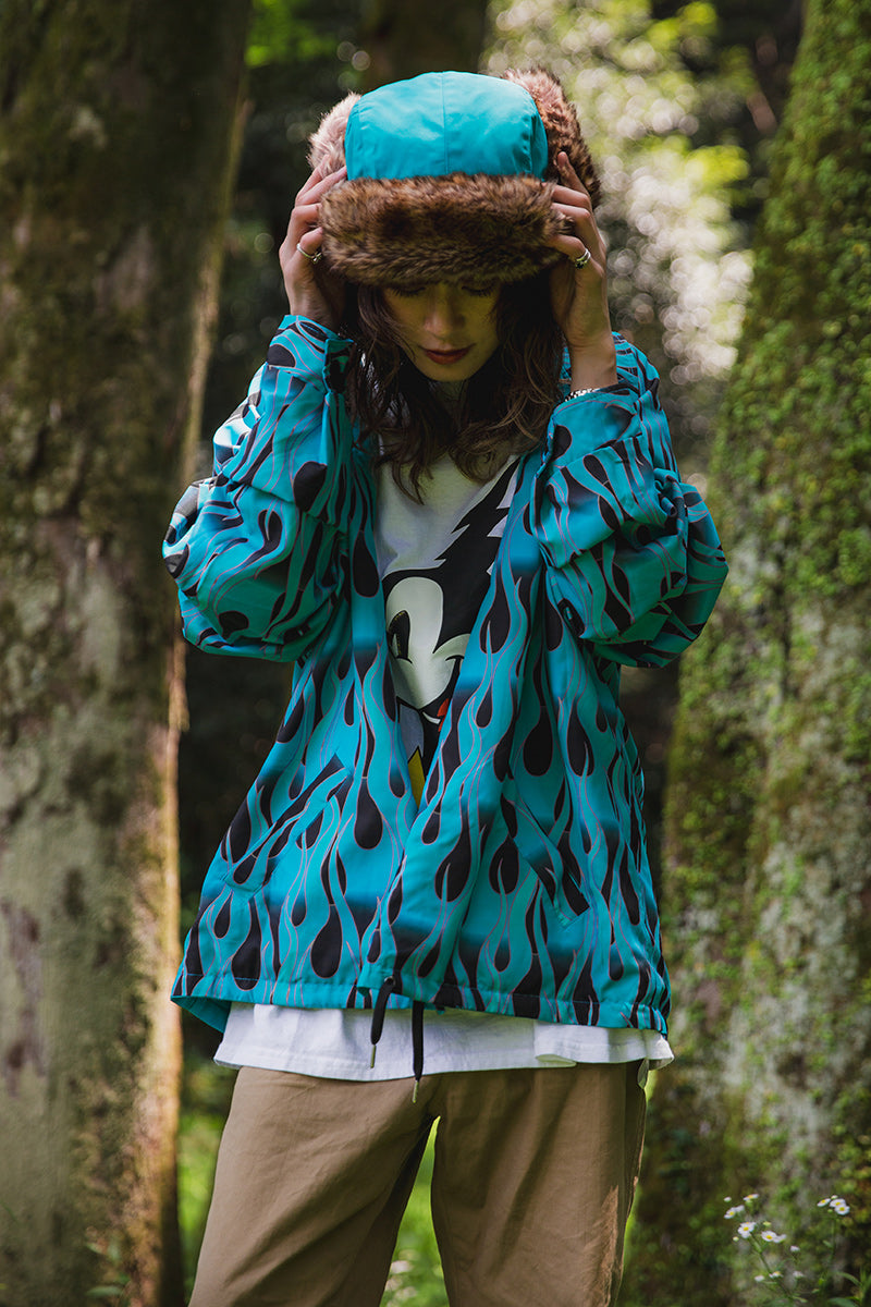 IRON CROSS EMBROIDERY REVERSIBLE COACH JKT