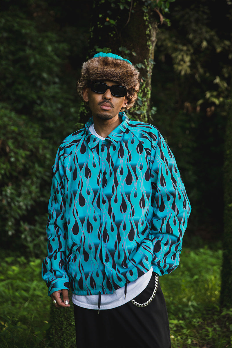 IRON CROSS EMBROIDERY REVERSIBLE COACH JKT