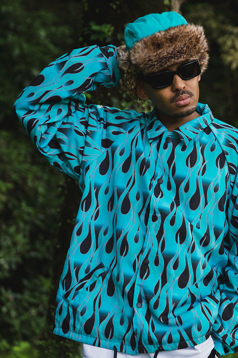 IRON CROSS EMBROIDERY REVERSIBLE COACH JKT