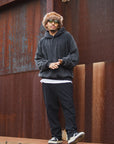 FADE PLAIN EMBROIDERY SWEAT PANTS