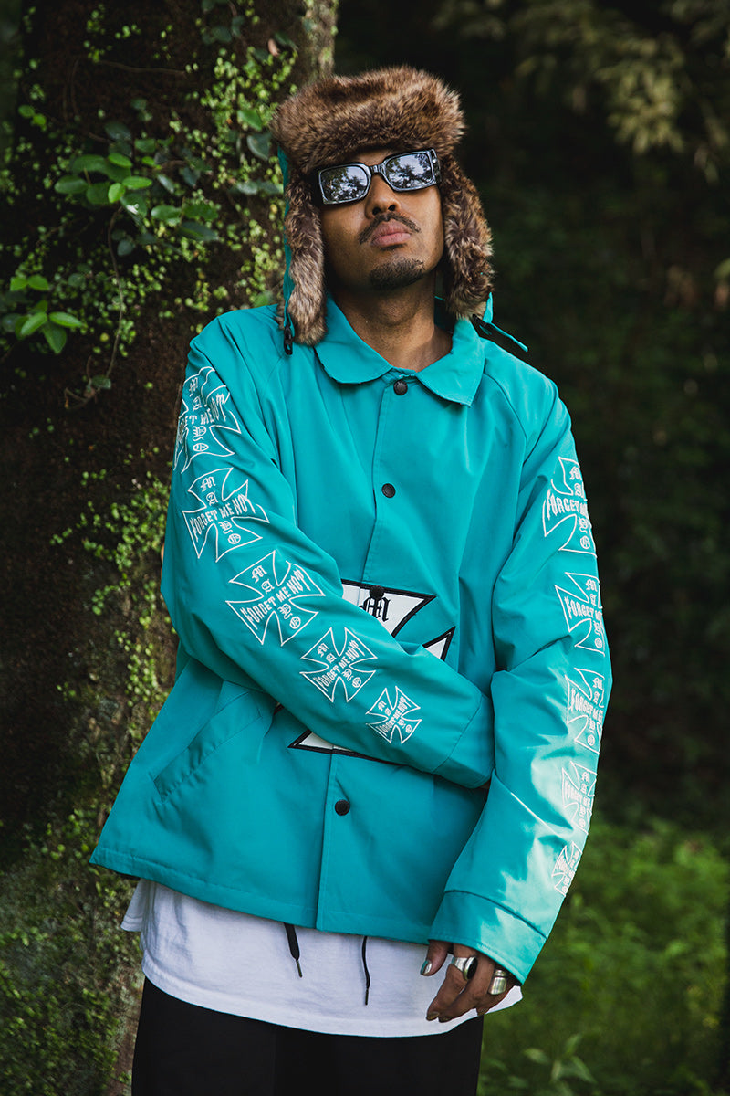 IRON CROSS EMBROIDERY REVERSIBLE COACH JKT