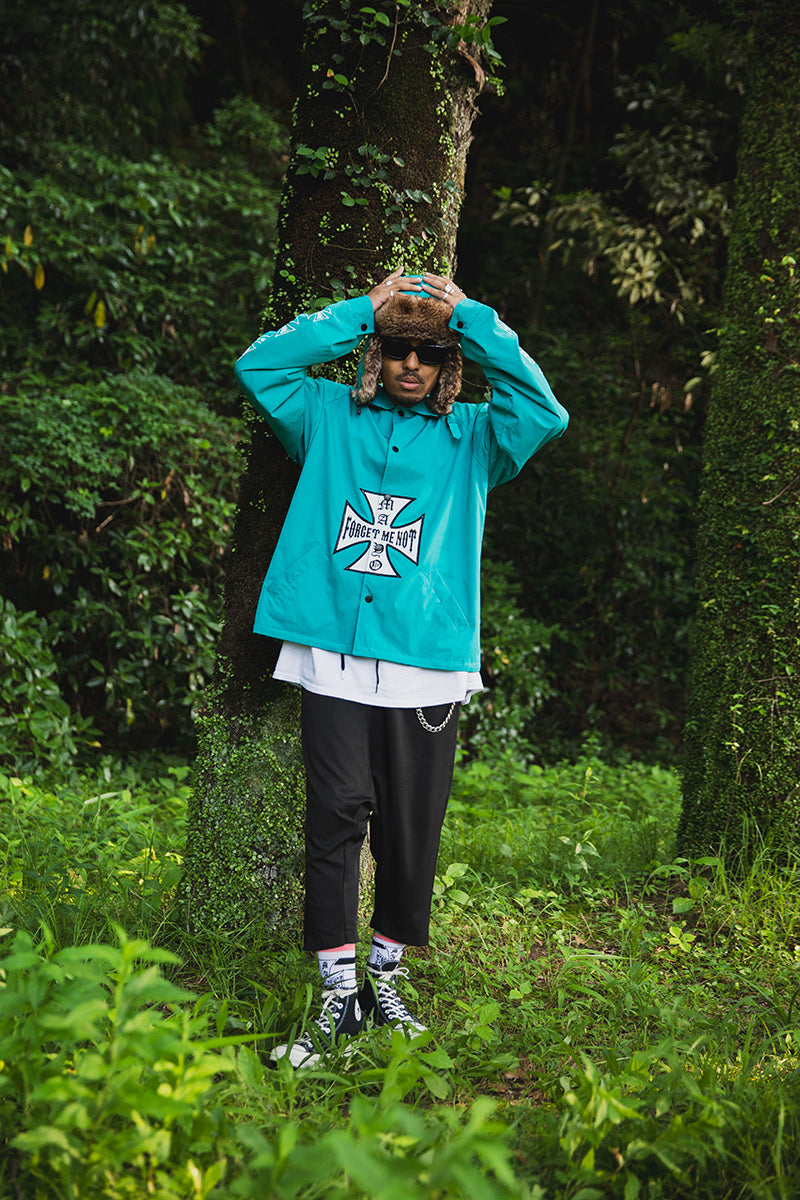 IRON CROSS EMBROIDERY REVERSIBLE COACH JKT