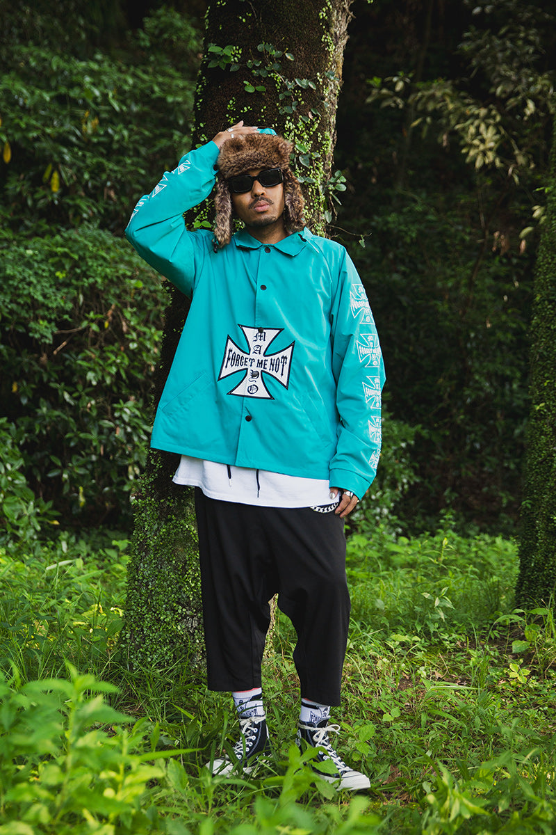 IRON CROSS EMBROIDERY REVERSIBLE COACH JKT – MAYO