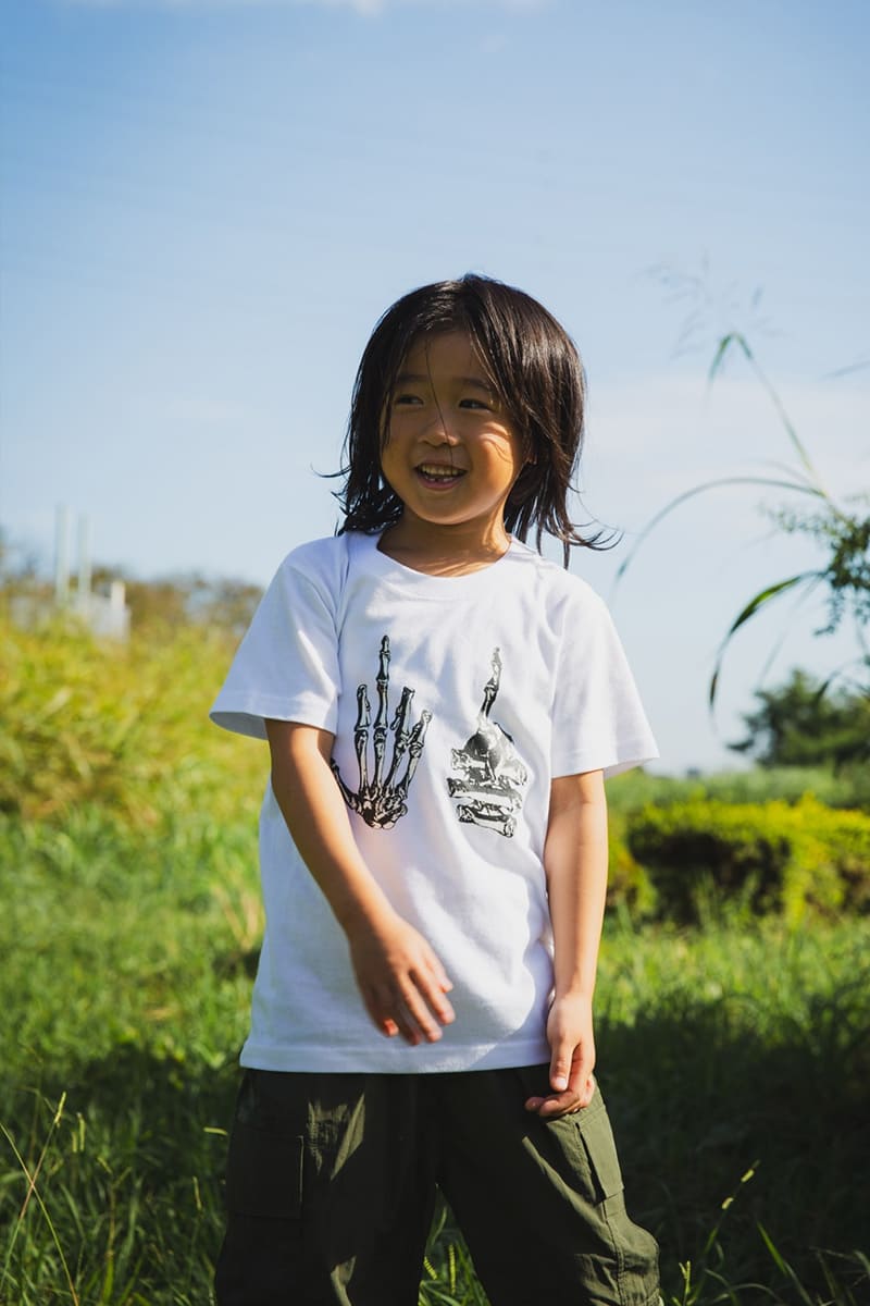 【KIDS】 F●CKIN F●CK PRINT  SHORT SLEEVE TEE - WHITE