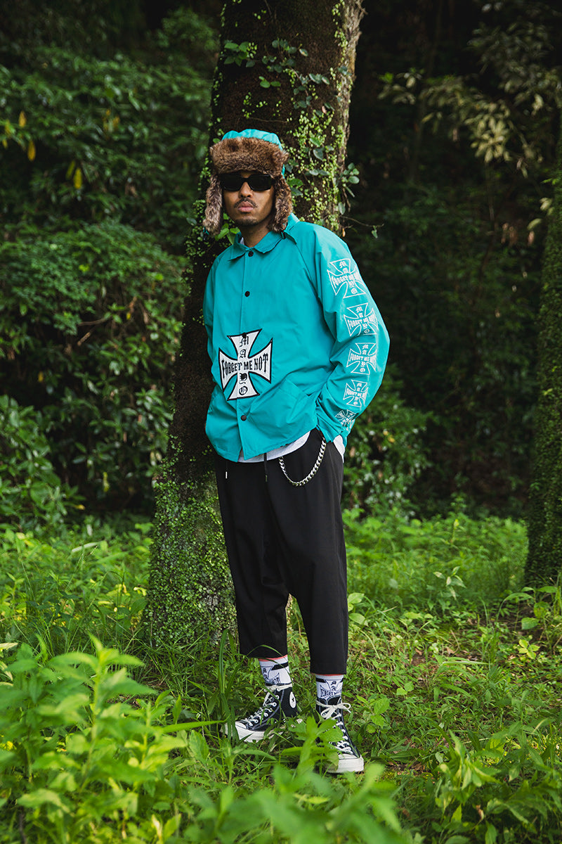 IRON CROSS EMBROIDERY REVERSIBLE COACH JKT