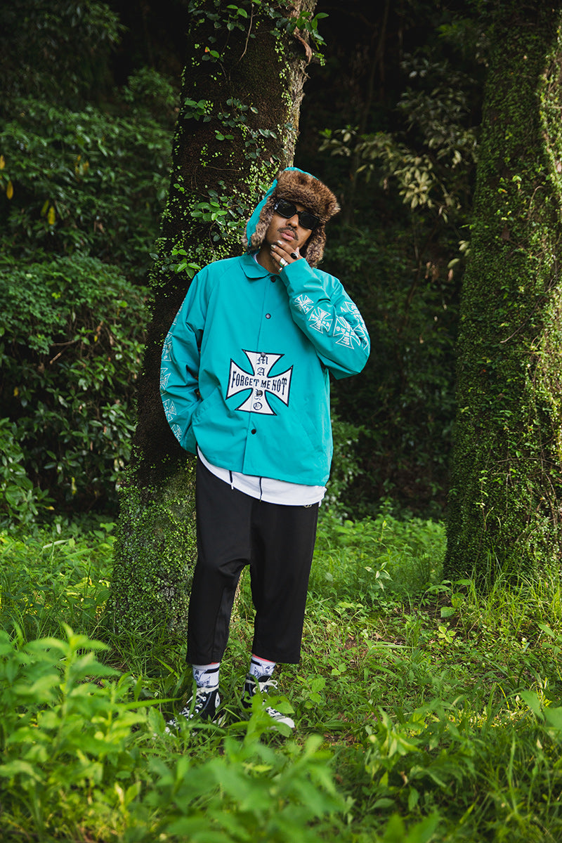 IRON CROSS EMBROIDERY REVERSIBLE COACH JKT