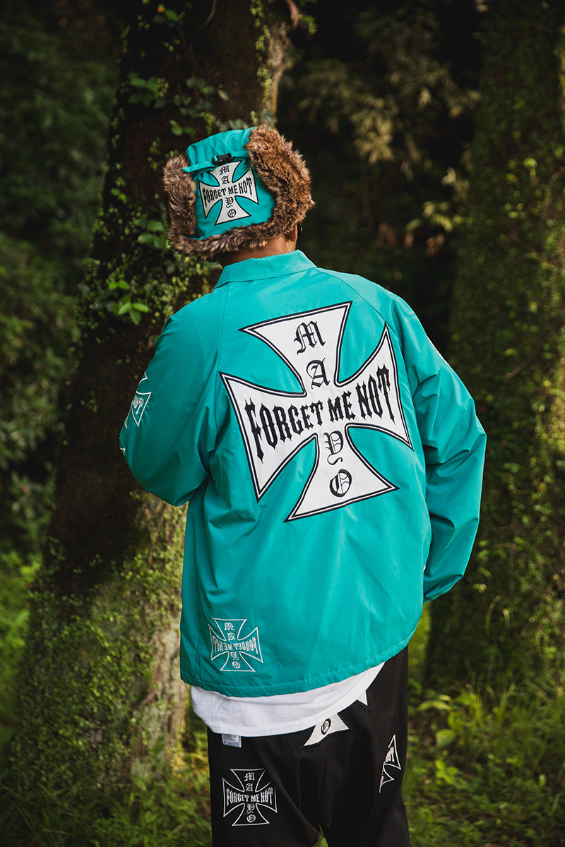 IRON CROSS EMBROIDERY REVERSIBLE COACH JKT