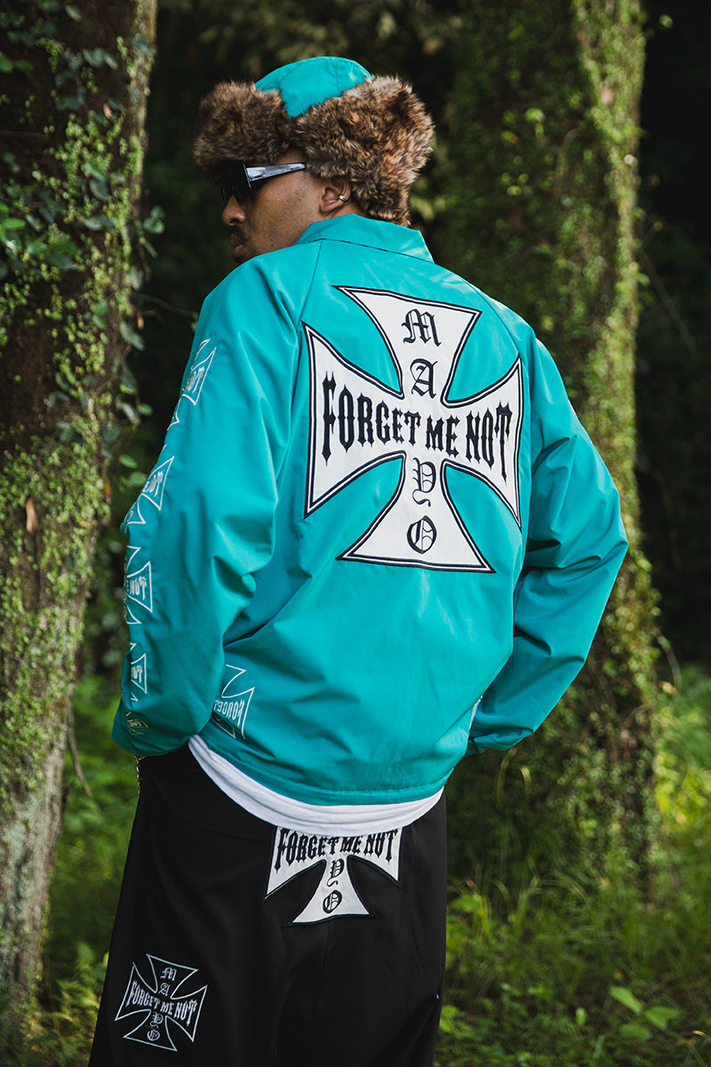 IRON CROSS EMBROIDERY REVERSIBLE COACH JKT