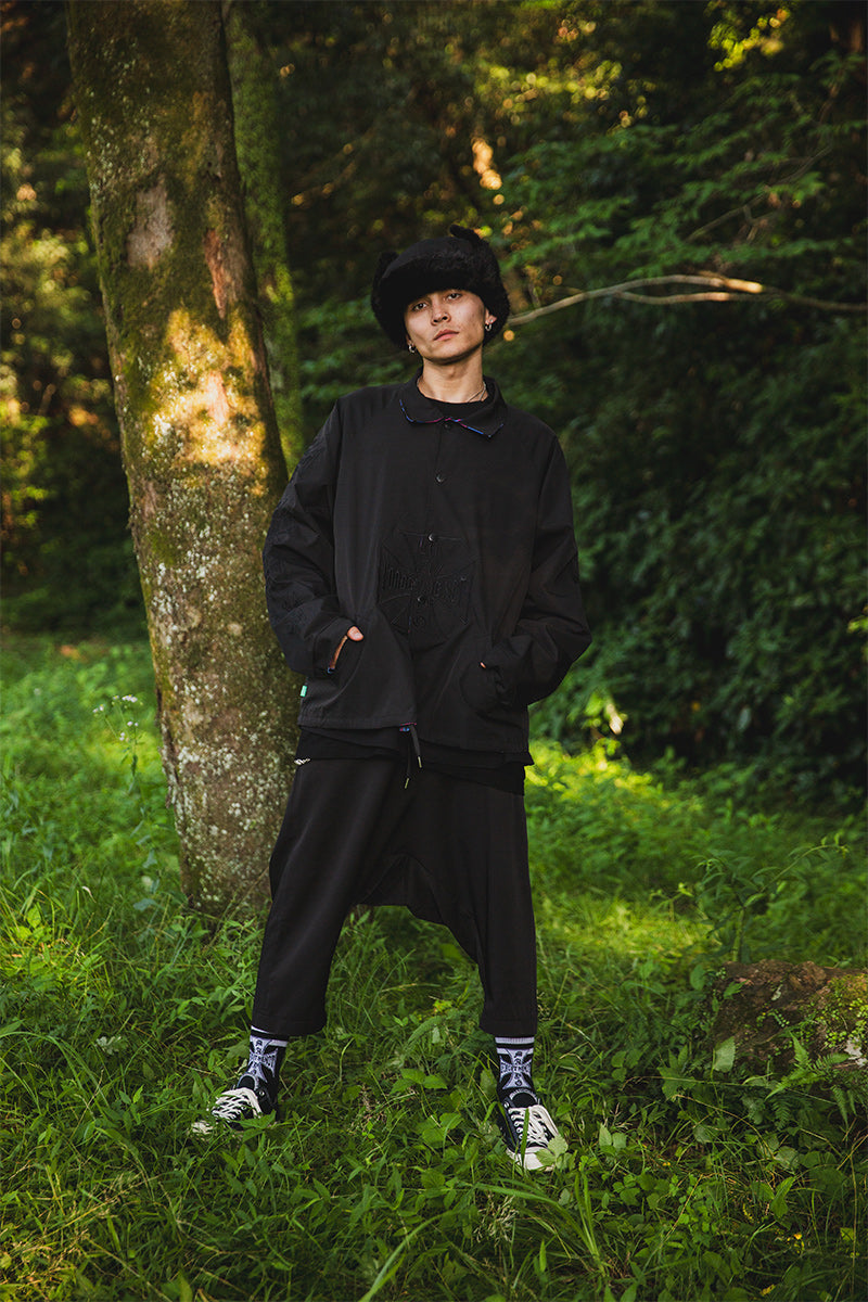 IRON CROSS EMBROIDERY REVERSIBLE COACH JKT