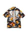 Bird of paradise bone shirts - black