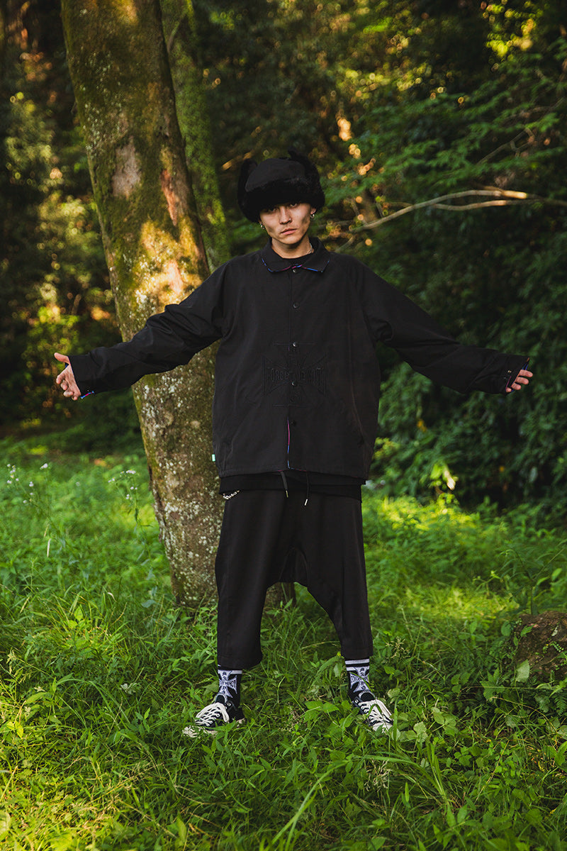 IRON CROSS EMBROIDERY REVERSIBLE COACH JKT