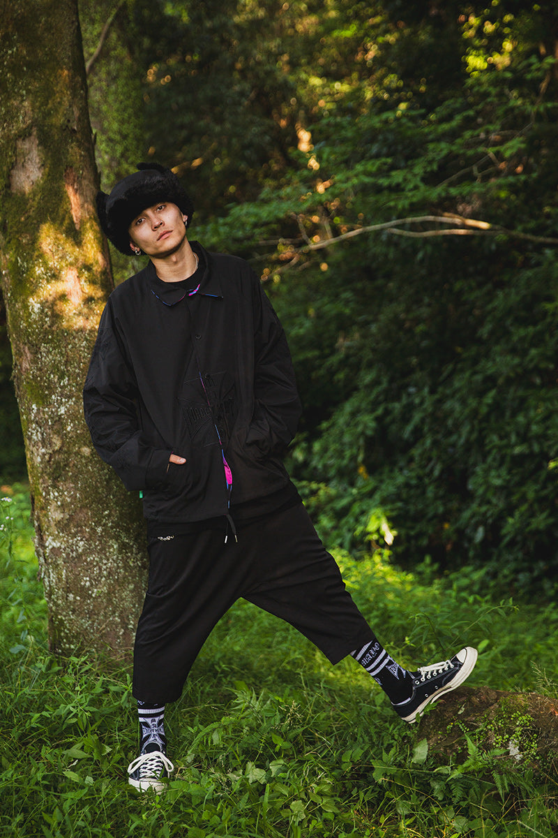 IRON CROSS EMBROIDERY REVERSIBLE COACH JKT