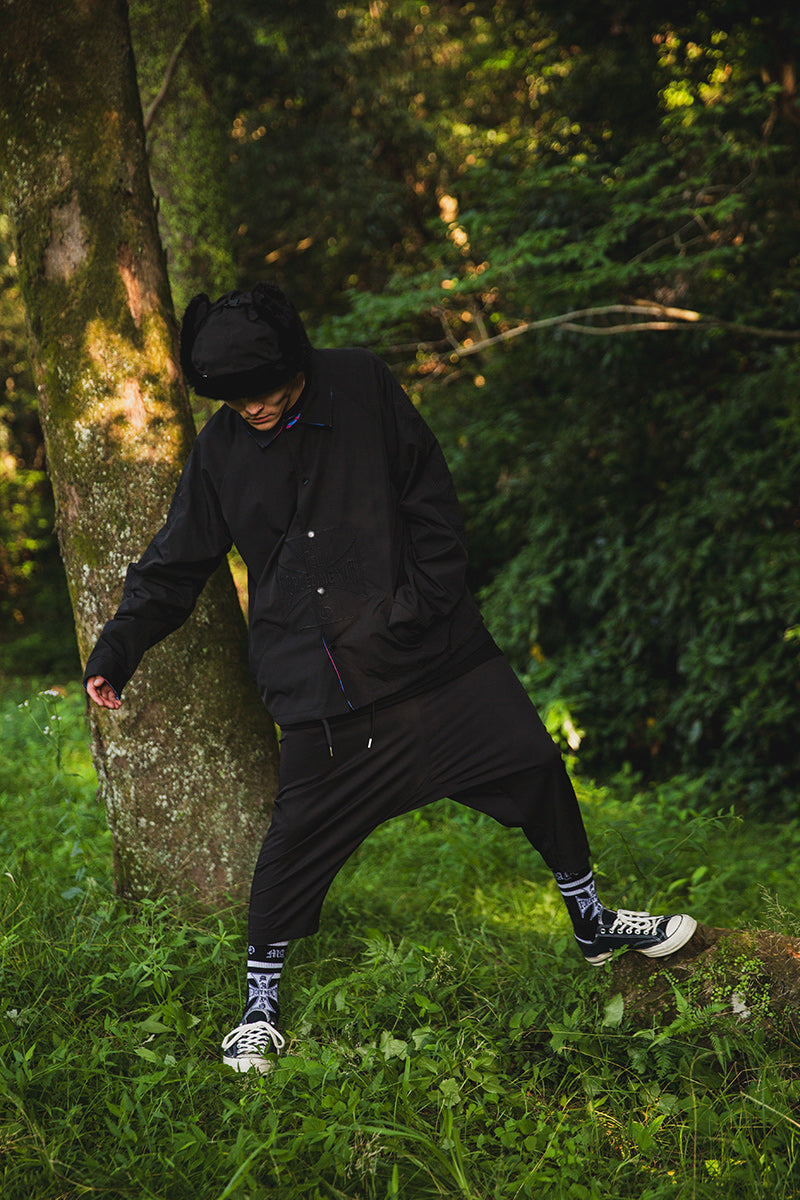 IRON CROSS EMBROIDERY REVERSIBLE COACH JKT