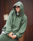 FADE PLAIN EMBROIDERY HOODIE