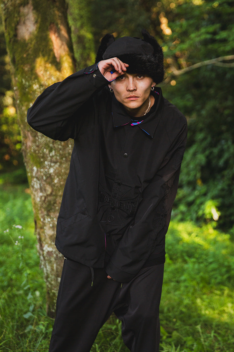 IRON CROSS EMBROIDERY NYLON BOA CAP