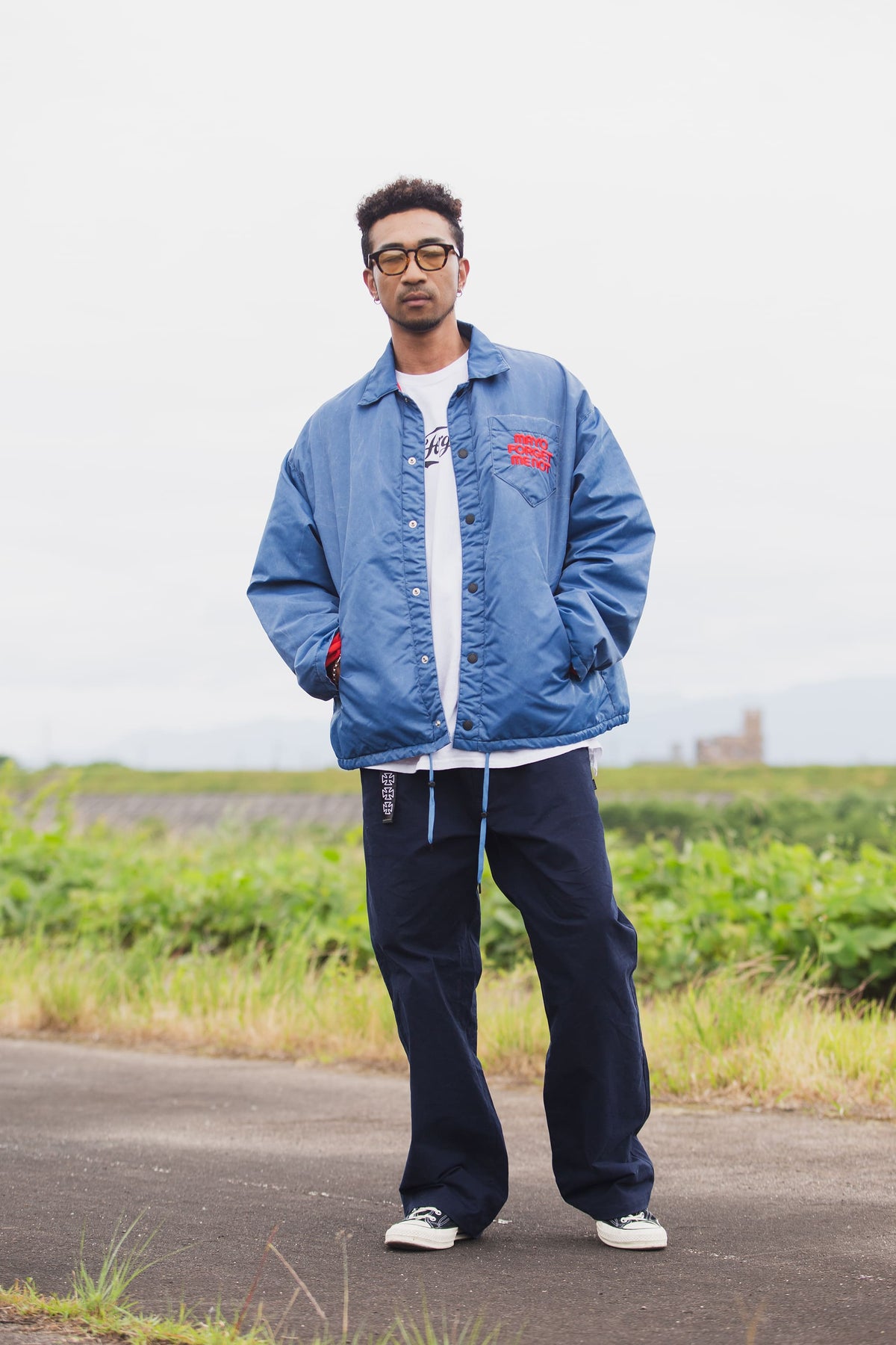 SNAKE CROSS BORN EMBROIDERY COACH JKT