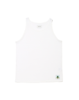 MAYO LAYERED Plain TANK TOP -WHITE