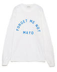 Forget Me Not LOGO Long Sleeve Tee - WHITE