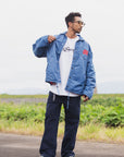 SNAKE CROSS BORN EMBROIDERY COACH JKT