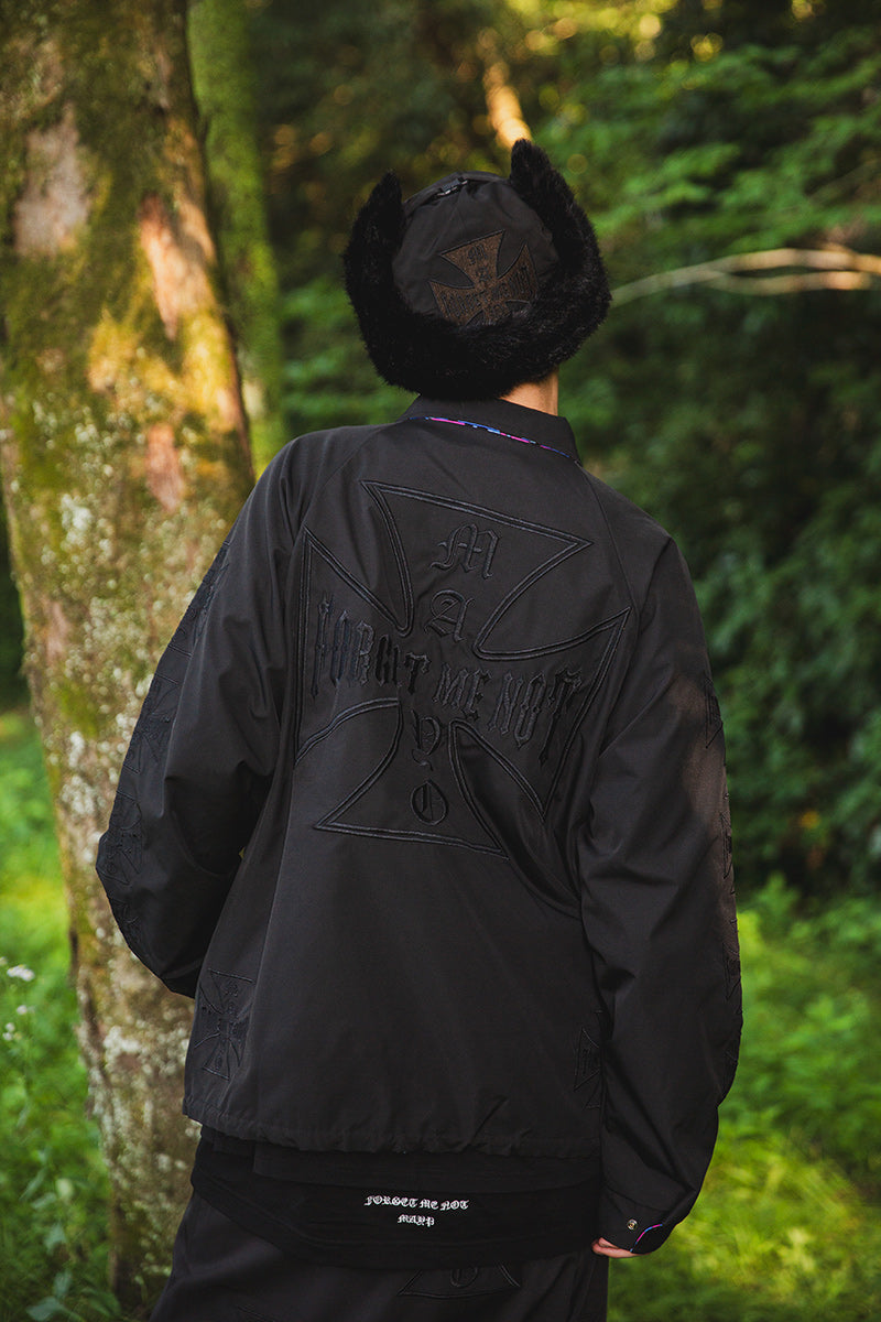 IRON CROSS EMBROIDERY REVERSIBLE COACH JKT – MAYO