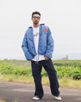 SNAKE CROSS BORN EMBROIDERY COACH JKT