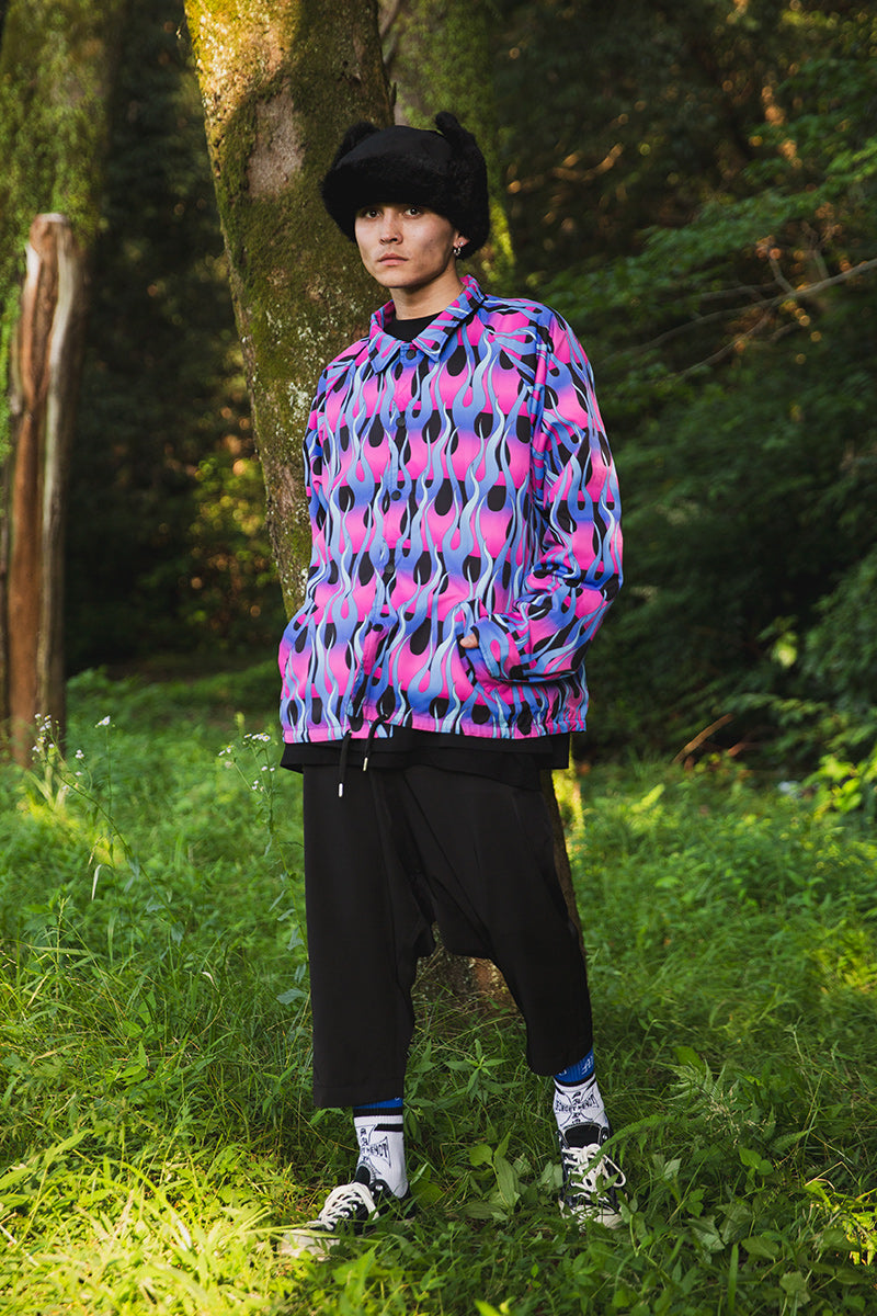 IRON CROSS EMBROIDERY REVERSIBLE COACH JKT