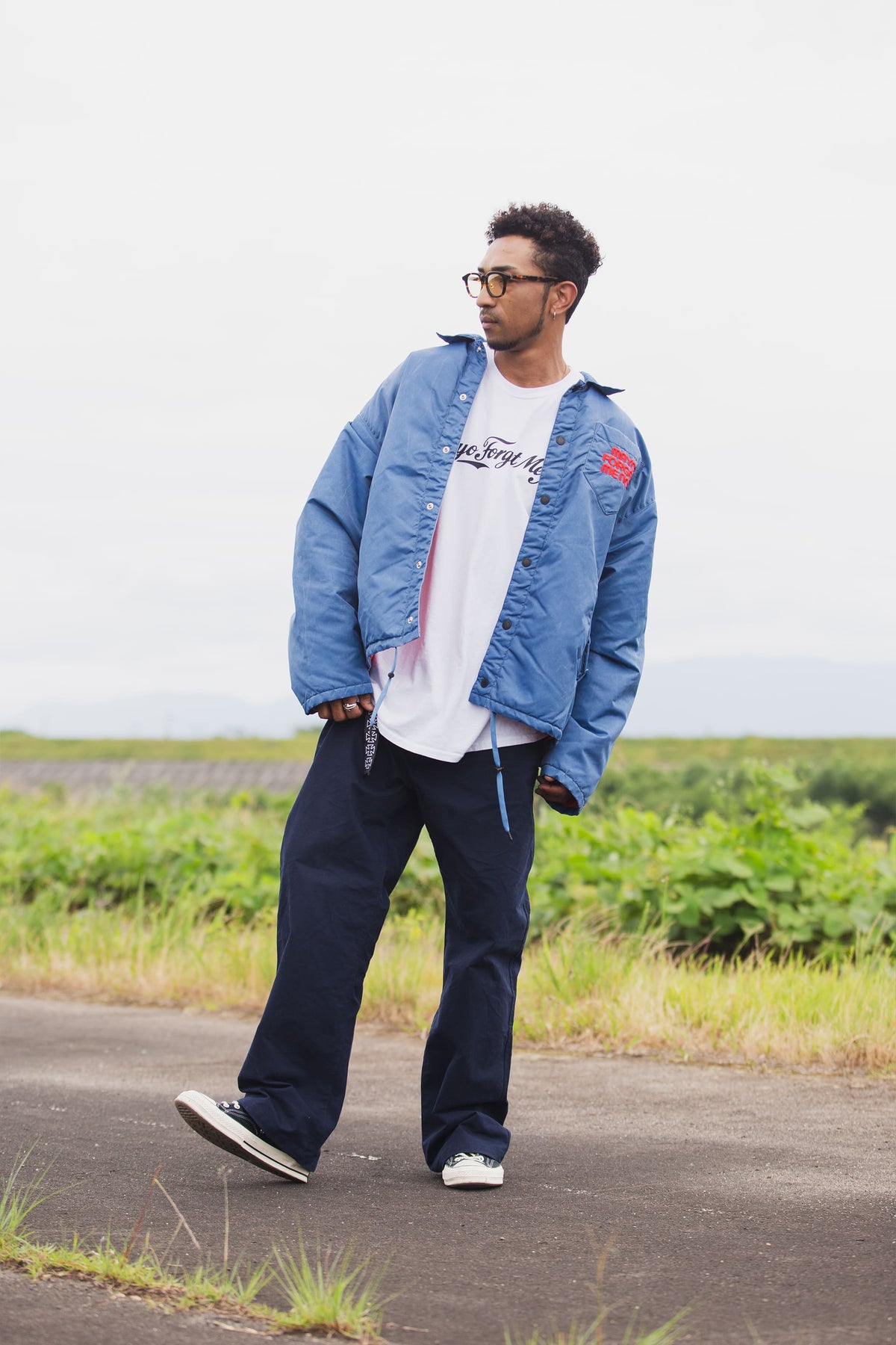 SNAKE CROSS BORN EMBROIDERY COACH JKT