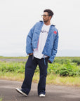 SNAKE CROSS BORN EMBROIDERY COACH JKT