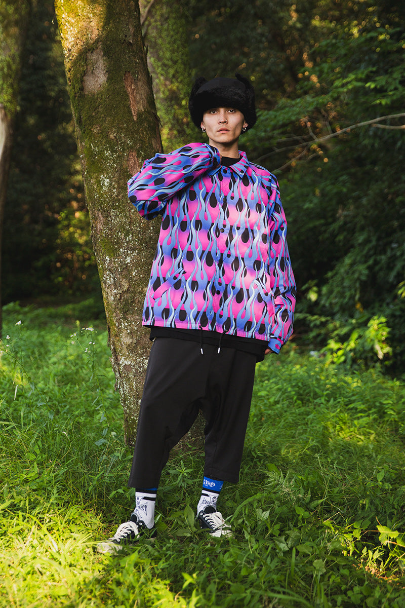 IRON CROSS EMBROIDERY REVERSIBLE COACH JKT