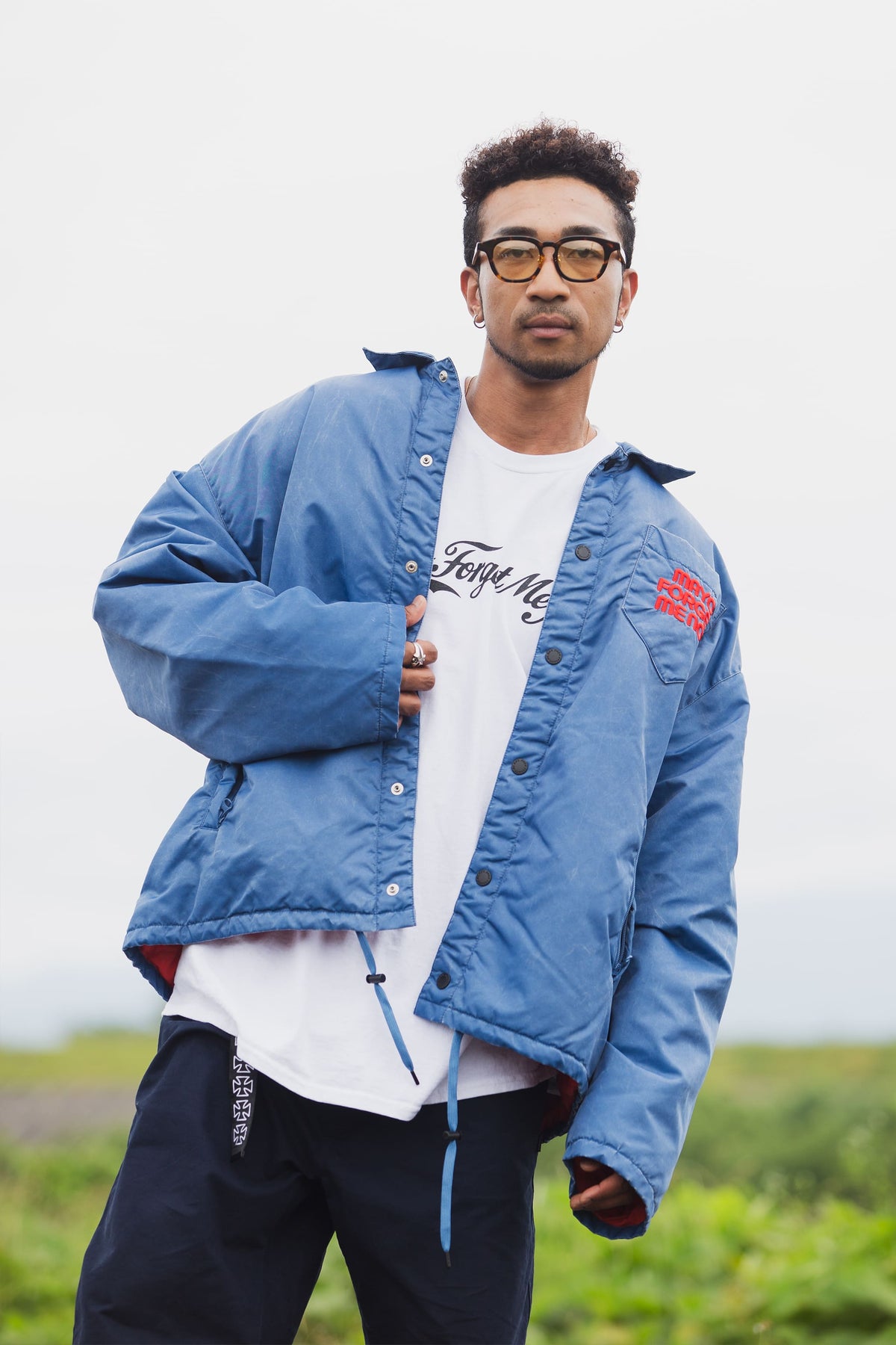 SNAKE CROSS BORN EMBROIDERY COACH JKT