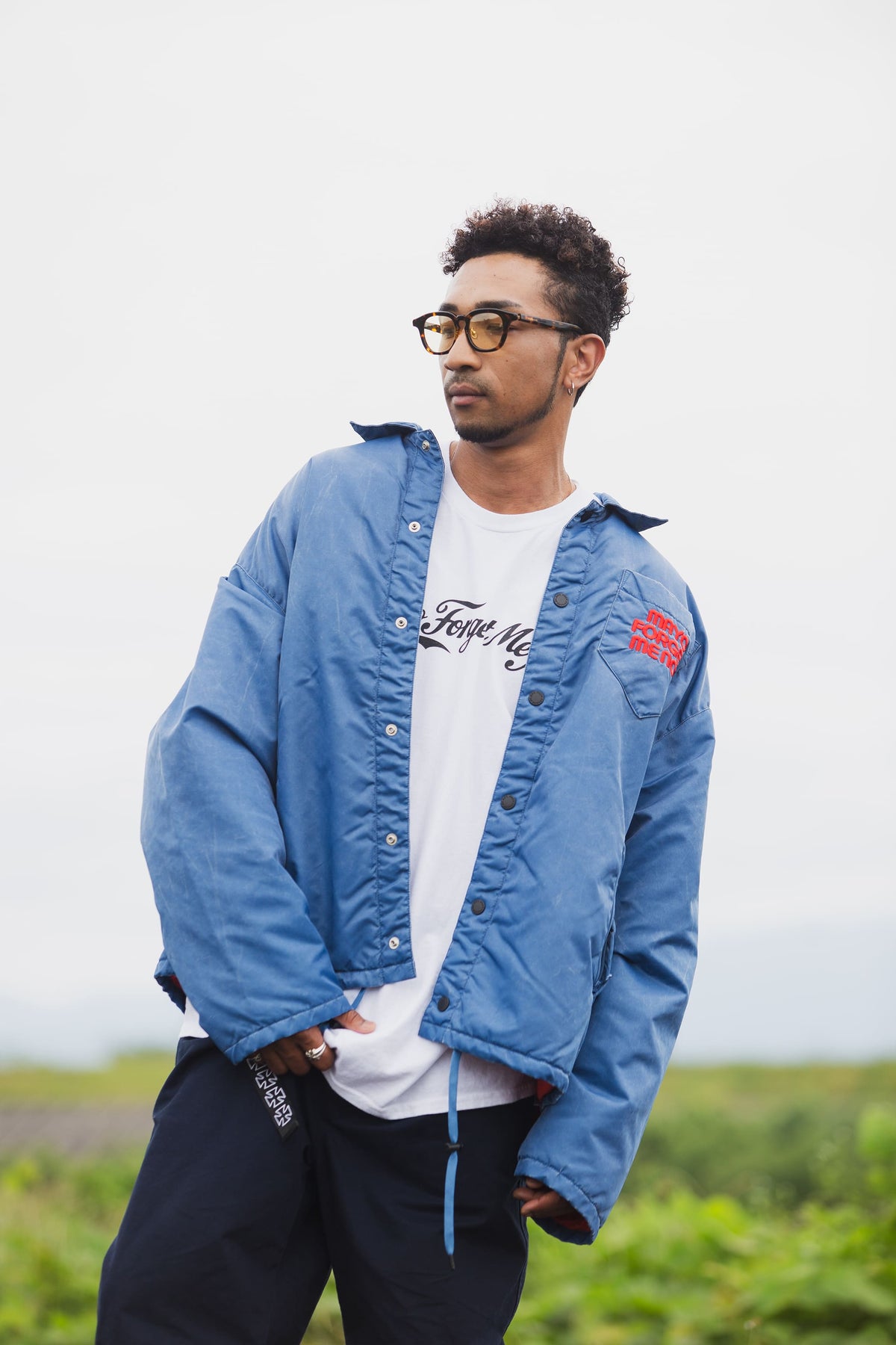 SNAKE CROSS BORN EMBROIDERY COACH JKT