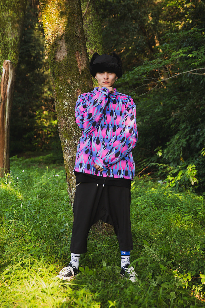 IRON CROSS EMBROIDERY REVERSIBLE COACH JKT – MAYO