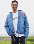 SNAKE CROSS BORN EMBROIDERY COACH JKT