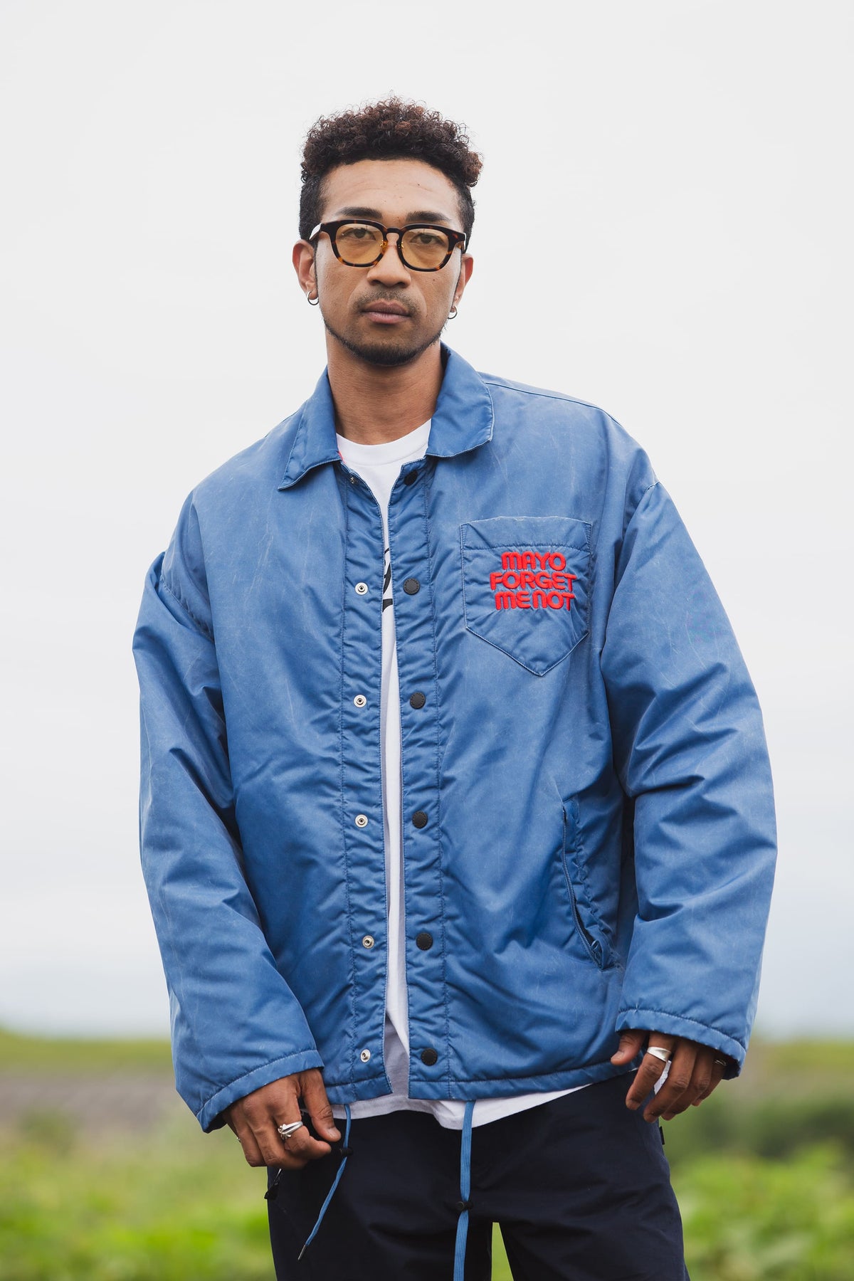 SNAKE CROSS BORN EMBROIDERY COACH JKT