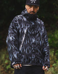 MAYO FIRE EMBROIDERY  Mountain Parka -  FIRE BLACK